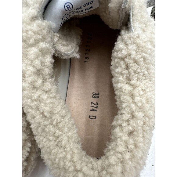 GOLDEN GOOSE Faux-Fur Sabot Sneakers 39 Cream White - Picture 11 of 12